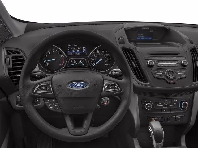 2017 White Gold Metallic Ford Escape S FWD SUV