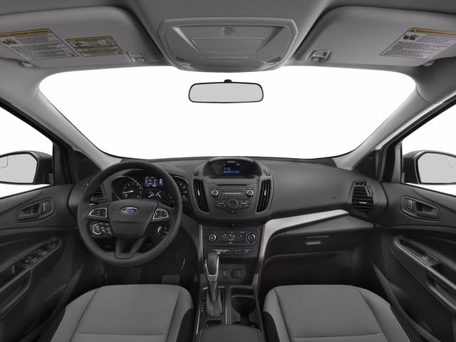 2017 White Gold Metallic Ford Escape S FWD SUV