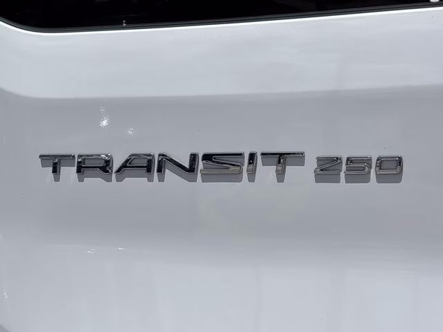 2025 Oxford White Ford Transit Cargo Van Base RWD Van