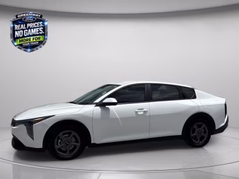 2025 Snow White Pearl Kia K4 LXS FWD Sedan