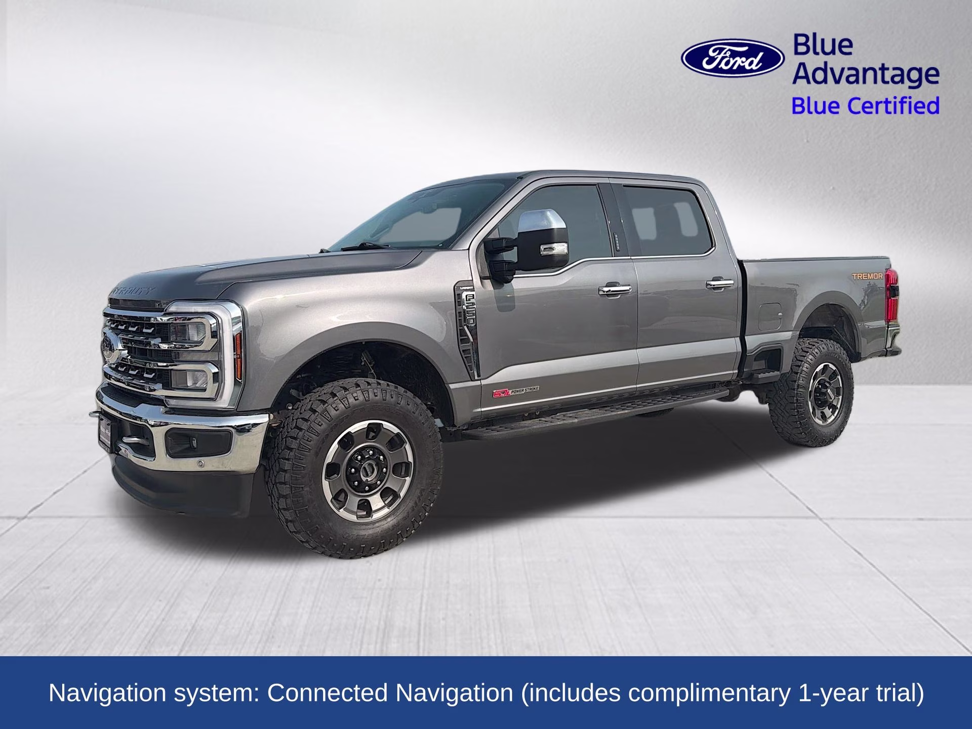2024 Carbonized Gray Metallic Ford Super Duty F-250 SRW Lariat 4X4 Truck