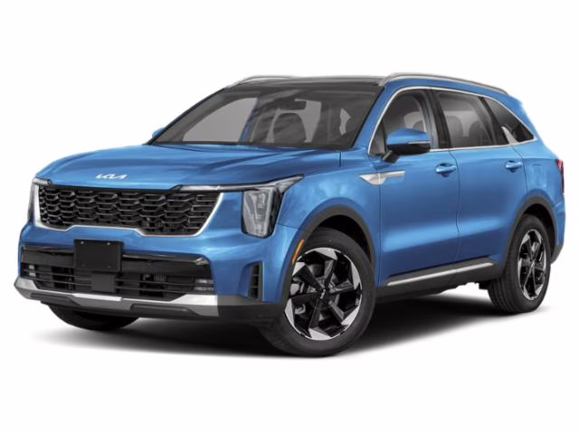 2026 Mineral Blue Kia Sorento Hybrid EX AWD SUV