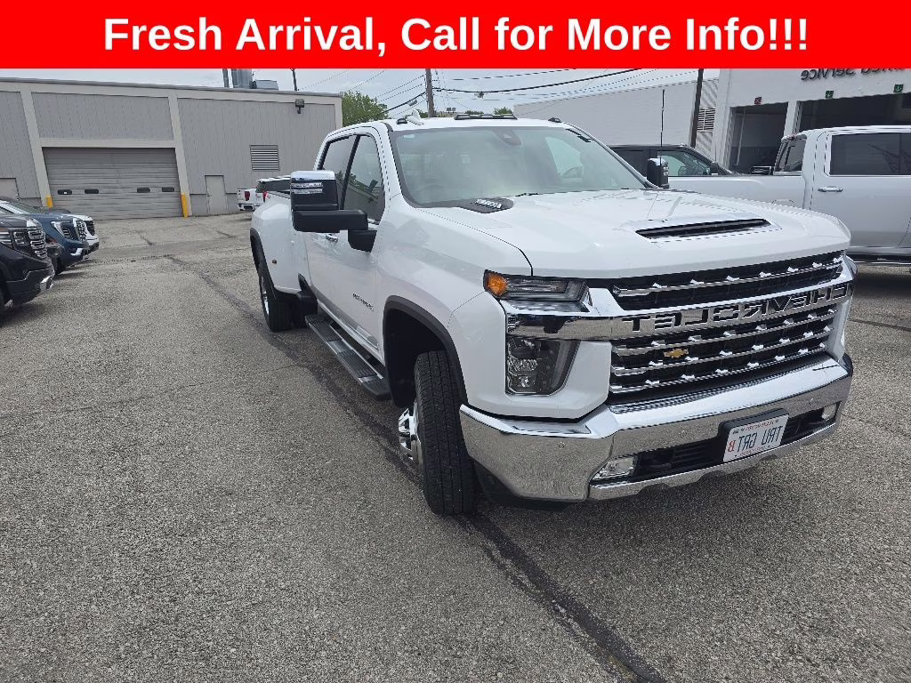 2020 Summit White Chevrolet Silverado 3500HD LTZ 4X4 Truck
