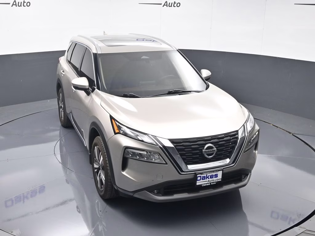 2021 Champagne Silver Metallic Nissan Rogue SL AWD SUV