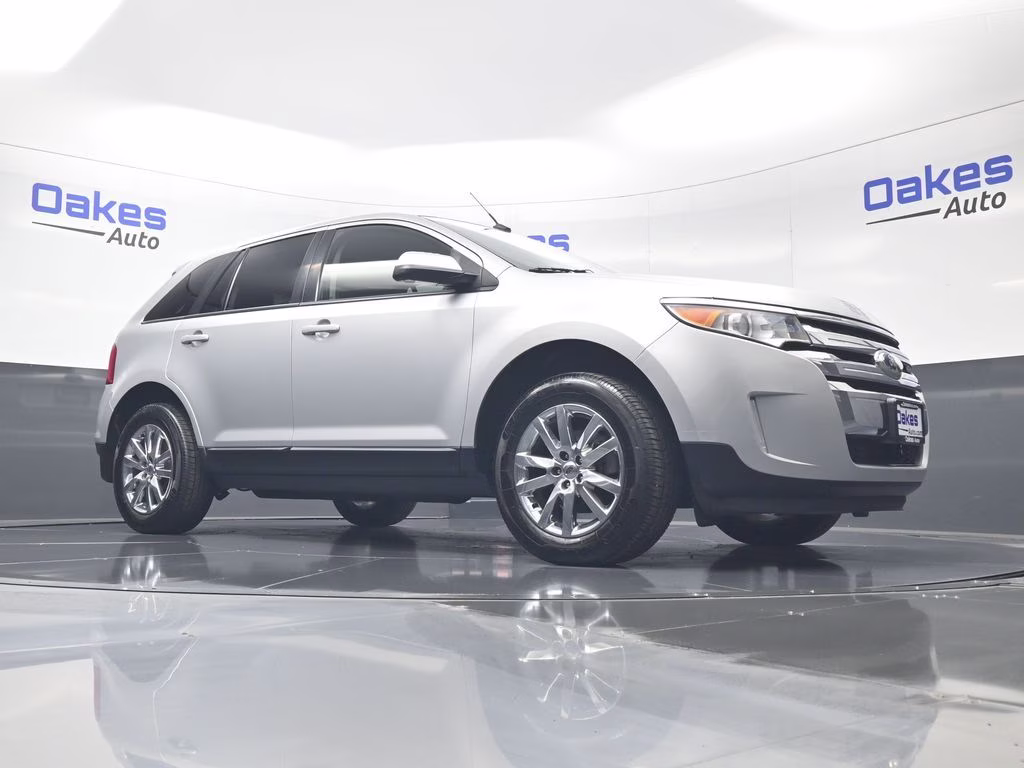 2014 Ingot Silver Ford Edge SEL FWD SUV