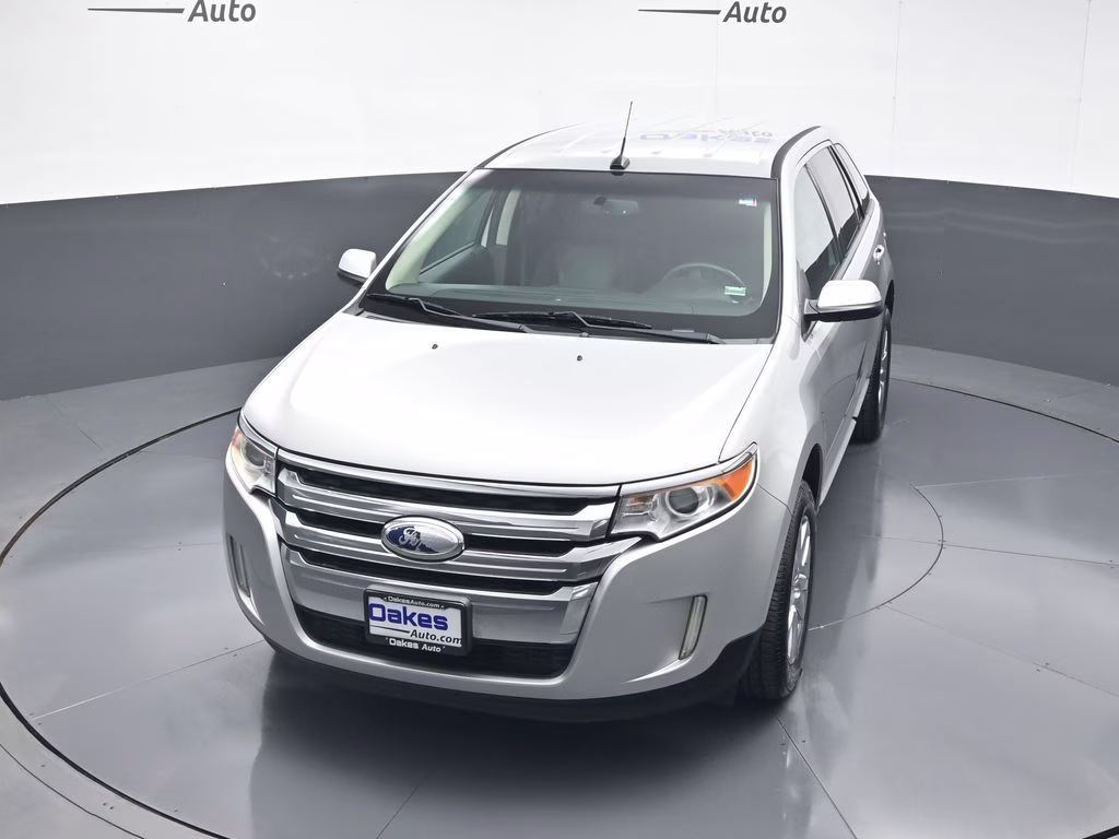 2014 Ingot Silver Ford Edge SEL FWD SUV