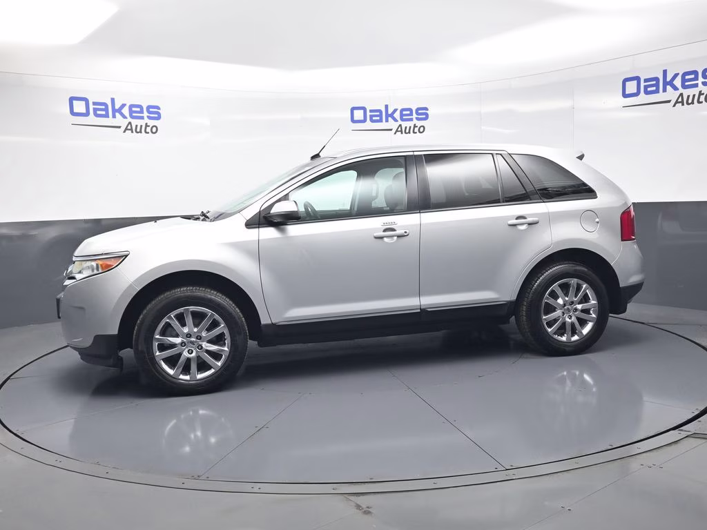2014 Ingot Silver Ford Edge SEL FWD SUV