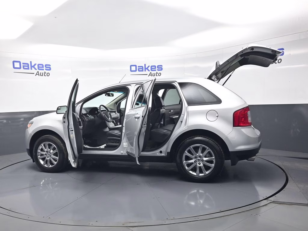 2014 Ingot Silver Ford Edge SEL FWD SUV