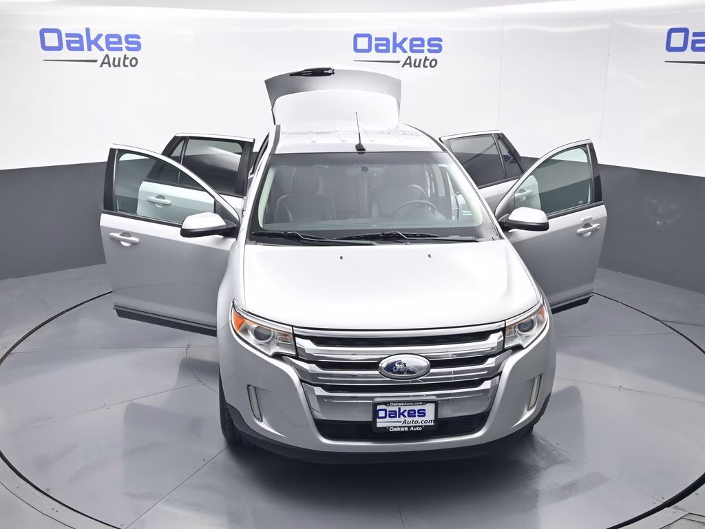 2014 Ingot Silver Ford Edge SEL FWD SUV