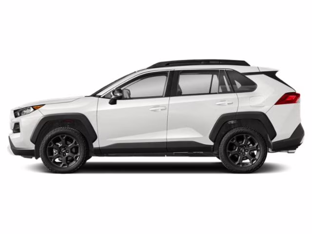 2020 Super White Toyota RAV4 TRD Off Road AWD SUV
