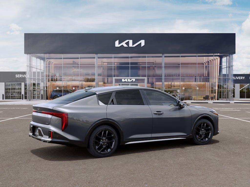 2026 Steel Gray Kia K4 GT-Line Turbo FWD Sedan