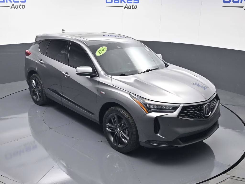 2024 Liquid Carbon Metallic Acura RDX A-Spec Package AWD SUV