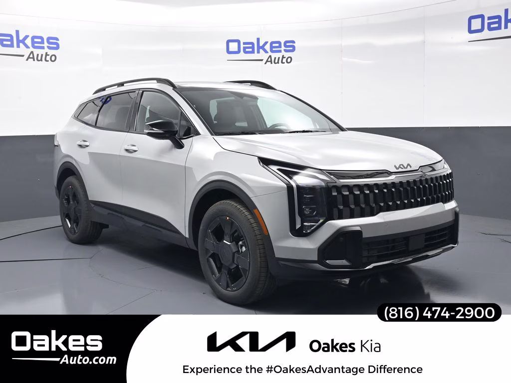 2026 Wolf Gray Kia Sportage X-Line AWD SUV