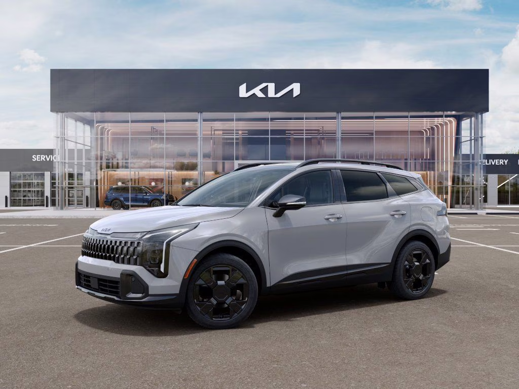 2026 Wolf Gray Kia Sportage X-Line AWD SUV