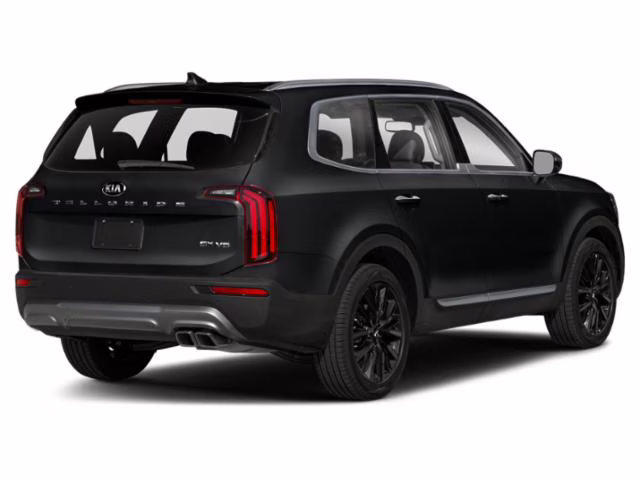 2020 Ebony Black Kia Telluride SX AWD SUV
