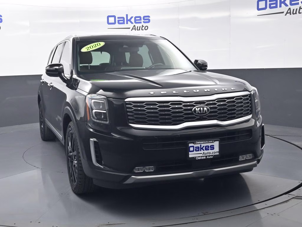 2020 Ebony Black Kia Telluride SX AWD SUV