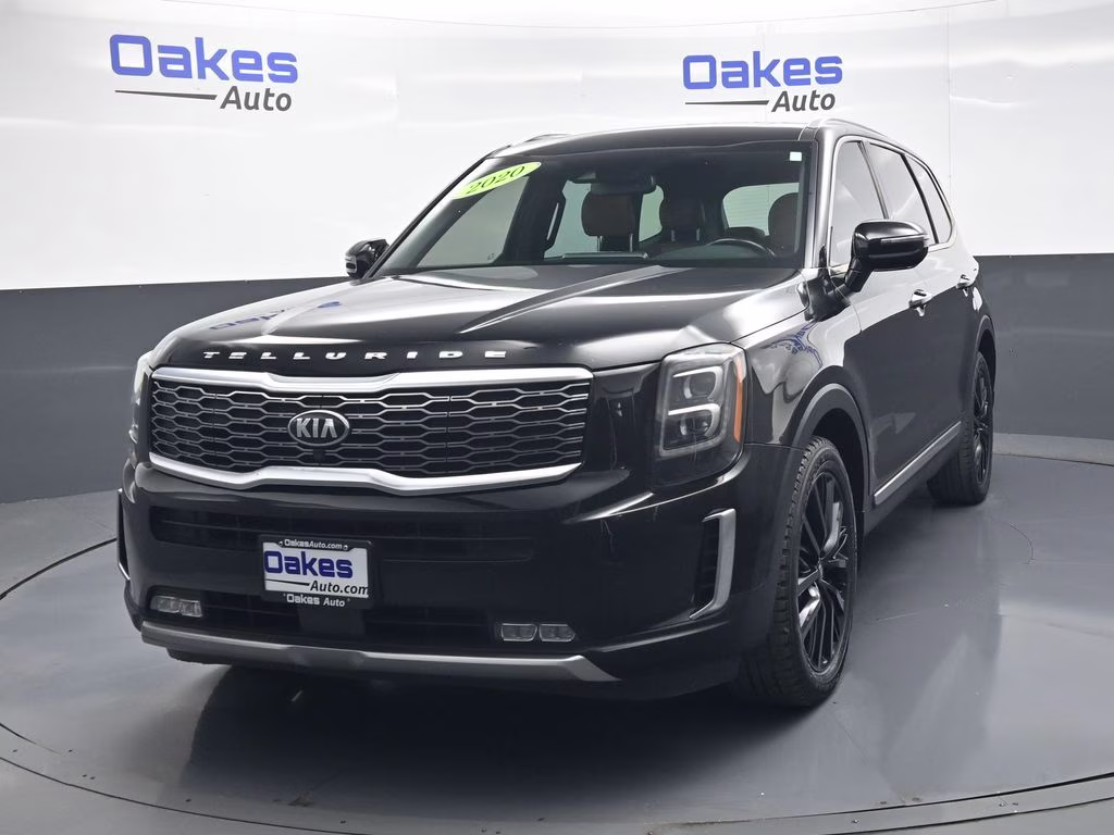 2020 Ebony Black Kia Telluride SX AWD SUV