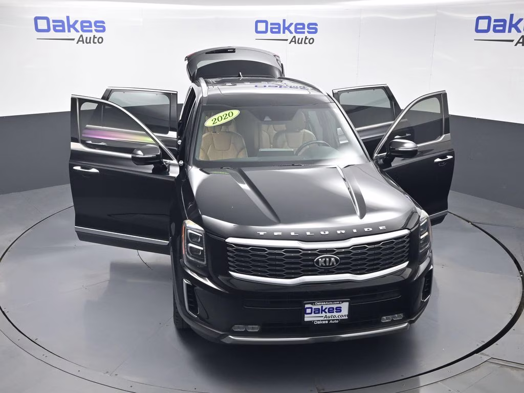 2020 Ebony Black Kia Telluride SX AWD SUV