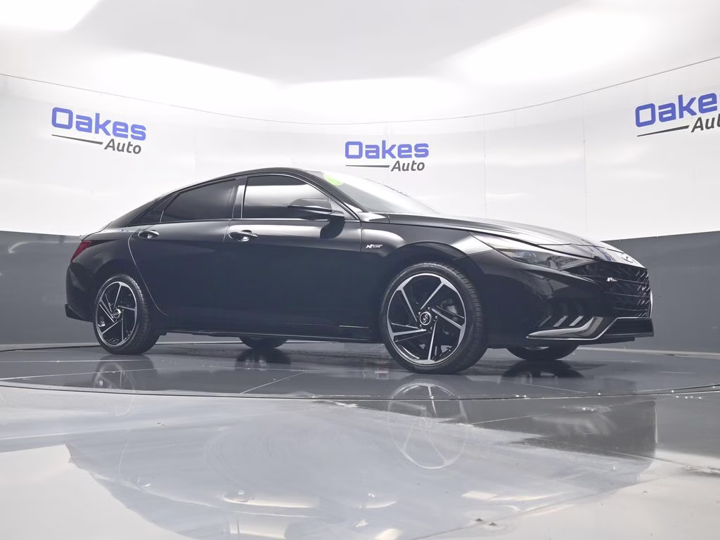 2023 Phantom Black Hyundai Elantra N Line FWD Sedan
