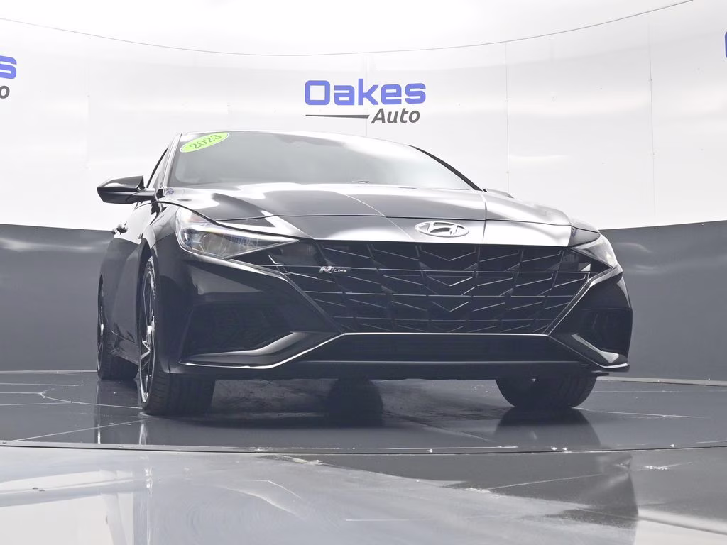 2023 Phantom Black Hyundai Elantra N Line FWD Sedan