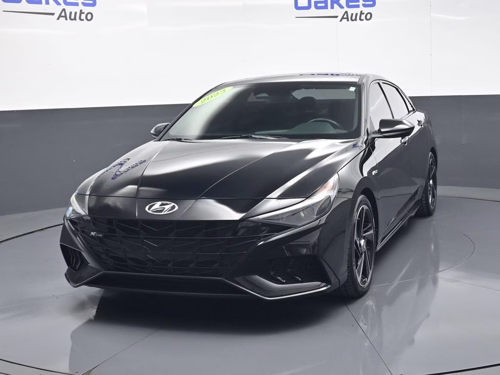 2023 Phantom Black Hyundai Elantra N Line FWD Sedan