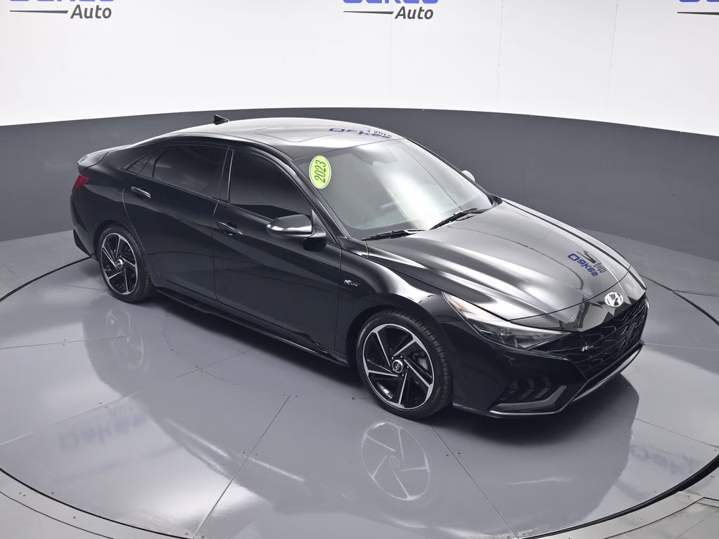 2023 Phantom Black Hyundai Elantra N Line FWD Sedan