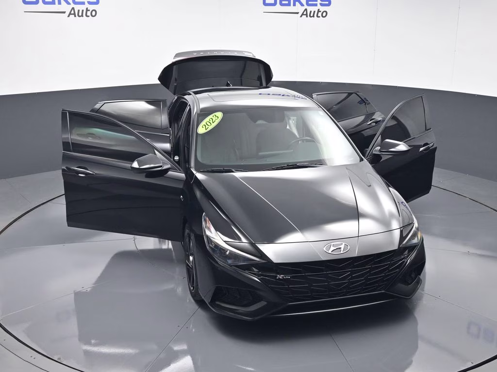 2023 Phantom Black Hyundai Elantra N Line FWD Sedan