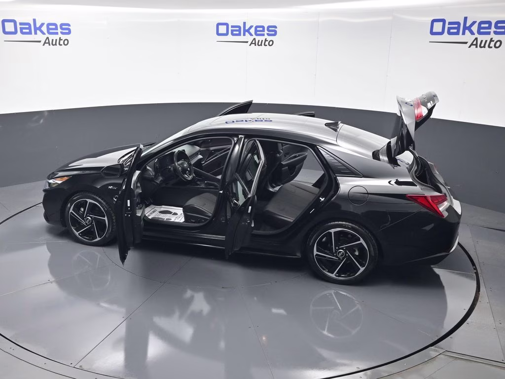 2023 Phantom Black Hyundai Elantra N Line FWD Sedan