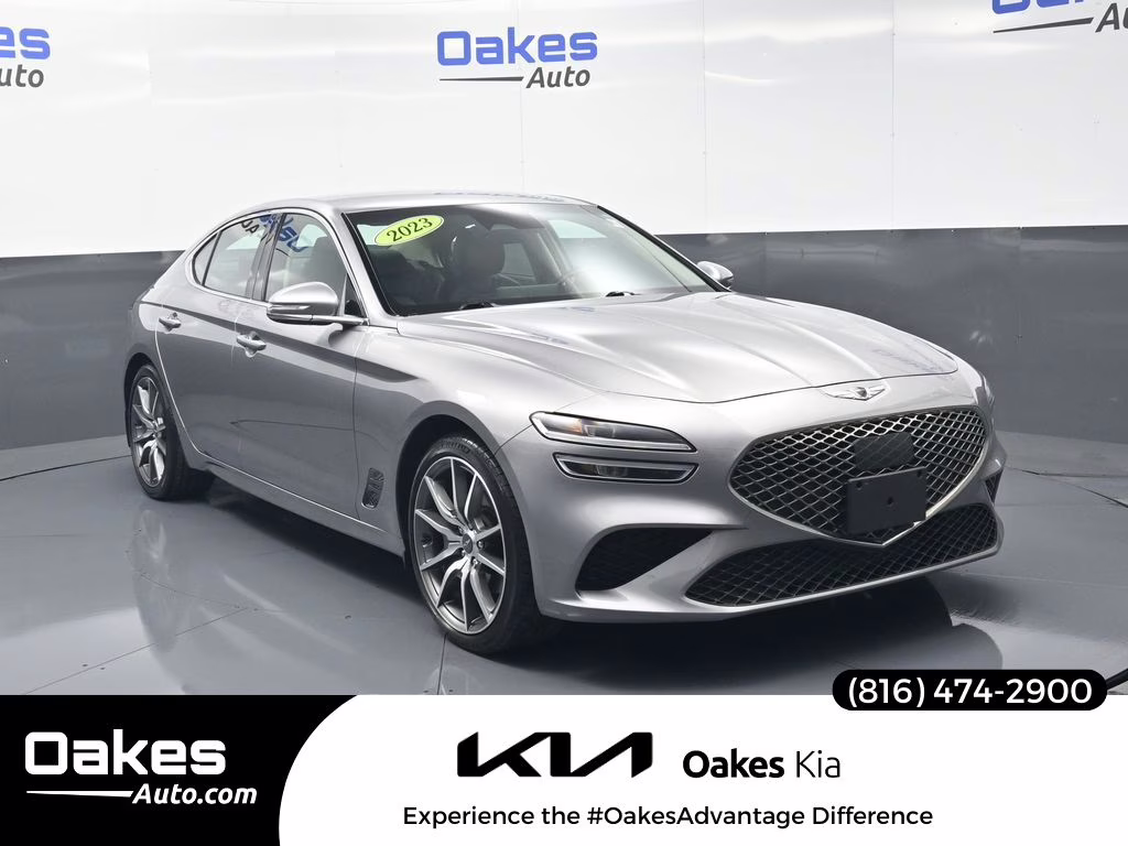 2023 Savile Silver Genesis G70 2.0T AWD Sedan