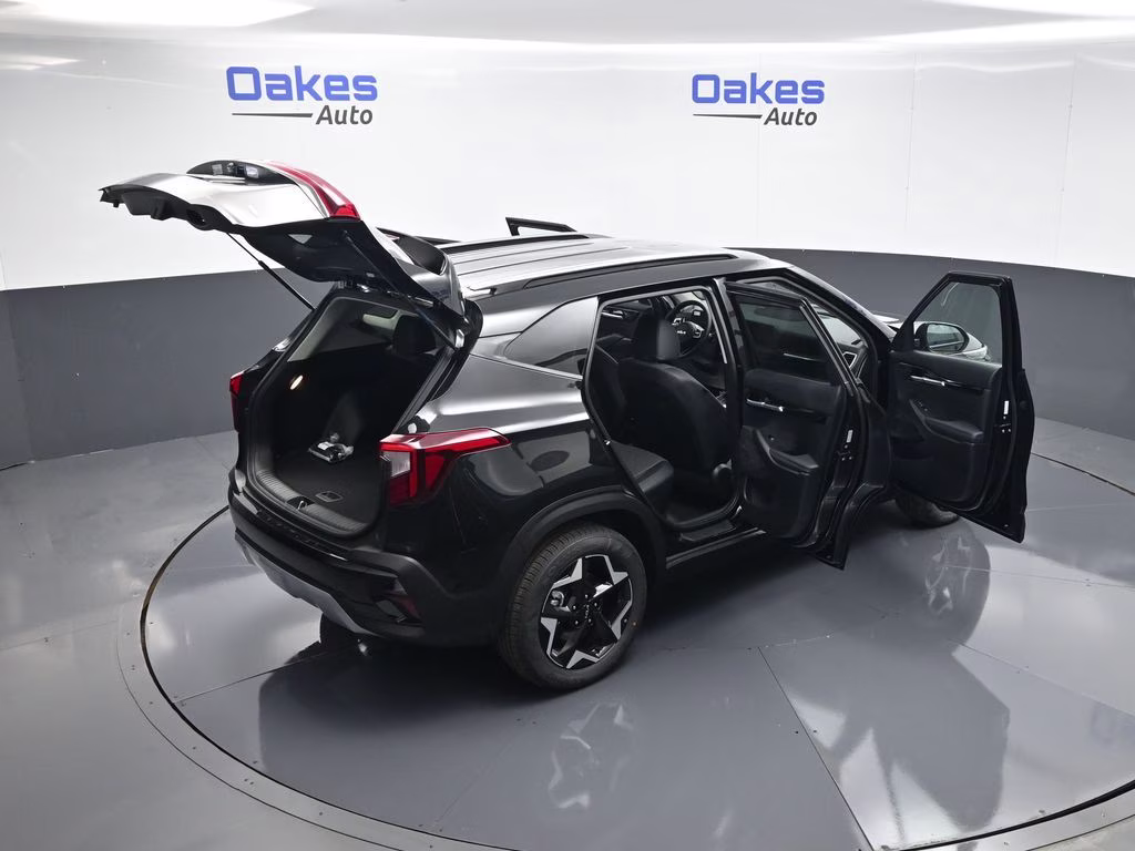 2026 Fusion Black Kia Seltos S AWD SUV