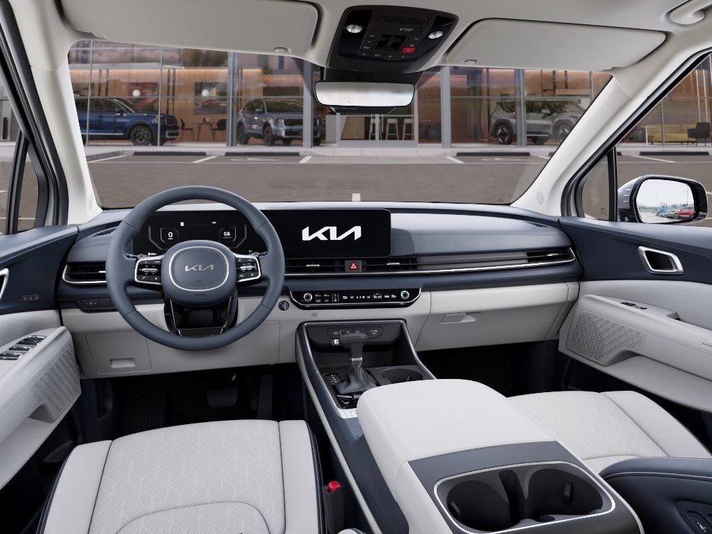 2026 Snow White Pearl Kia Carnival SX FWD Van