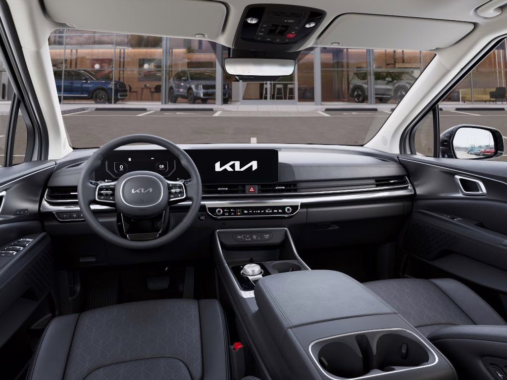 2026 Snow White Pearl Kia Carnival Hybrid SX FWD Van