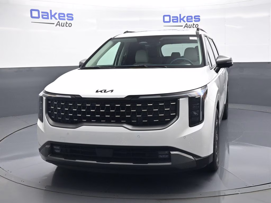2026 Snow White Pearl Kia Carnival Hybrid SX FWD Van