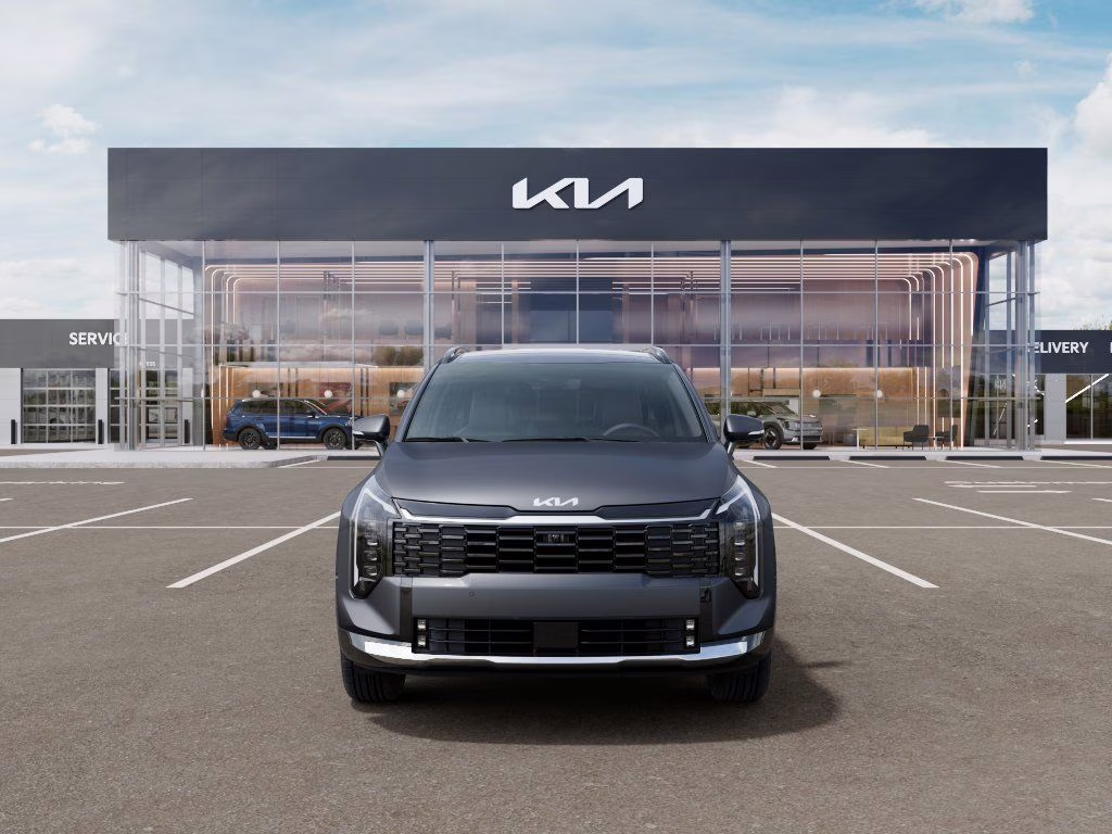 2026 Shadow Matte Gray Kia Sportage Hybrid SX-Prestige AWD SUV