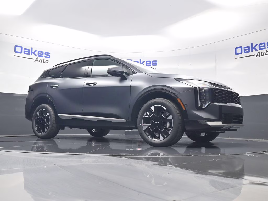 2026 Shadow Matte Gray Kia Sportage Hybrid SX-Prestige AWD SUV