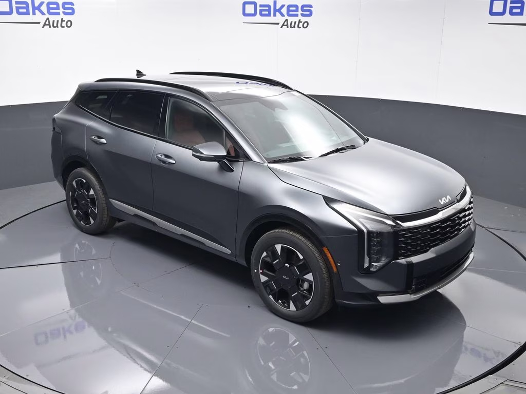 2026 Shadow Matte Gray Kia Sportage Hybrid SX-Prestige AWD SUV