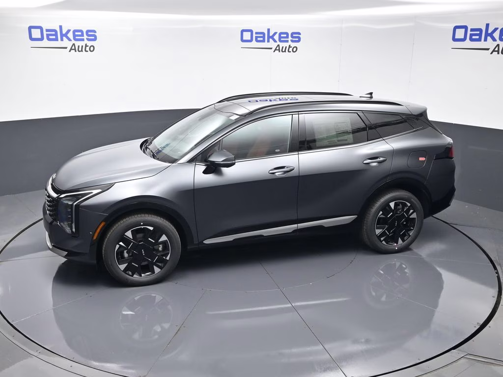2026 Shadow Matte Gray Kia Sportage Hybrid SX-Prestige AWD SUV