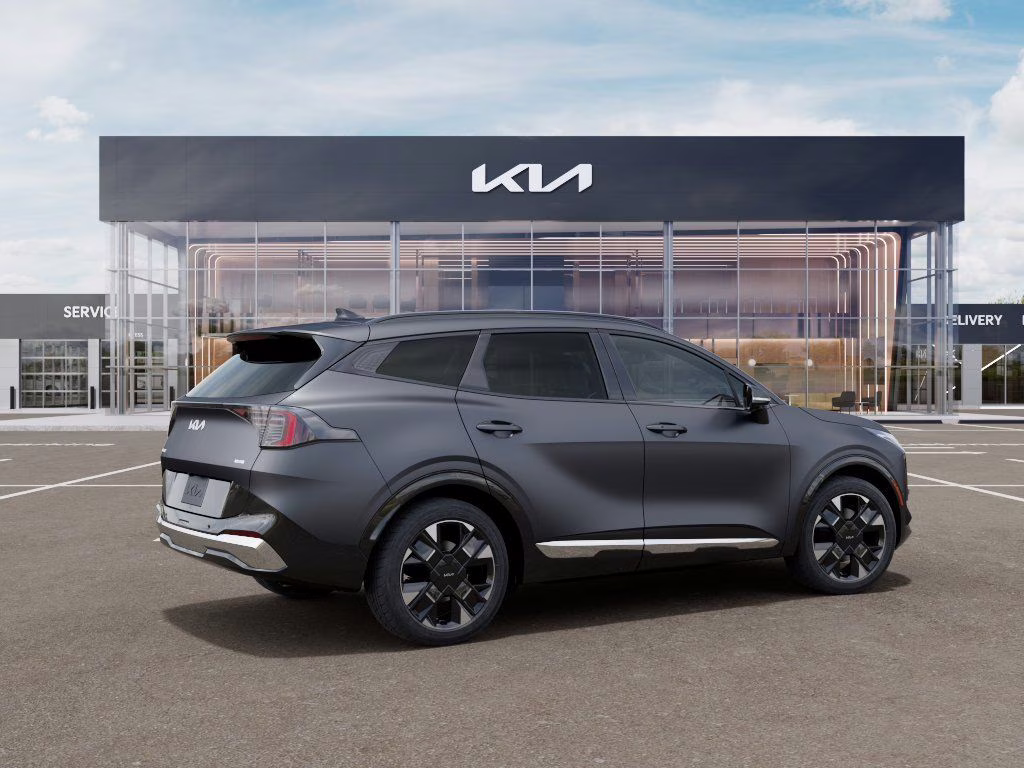 2026 Shadow Matte Gray Kia Sportage Hybrid SX-Prestige AWD SUV