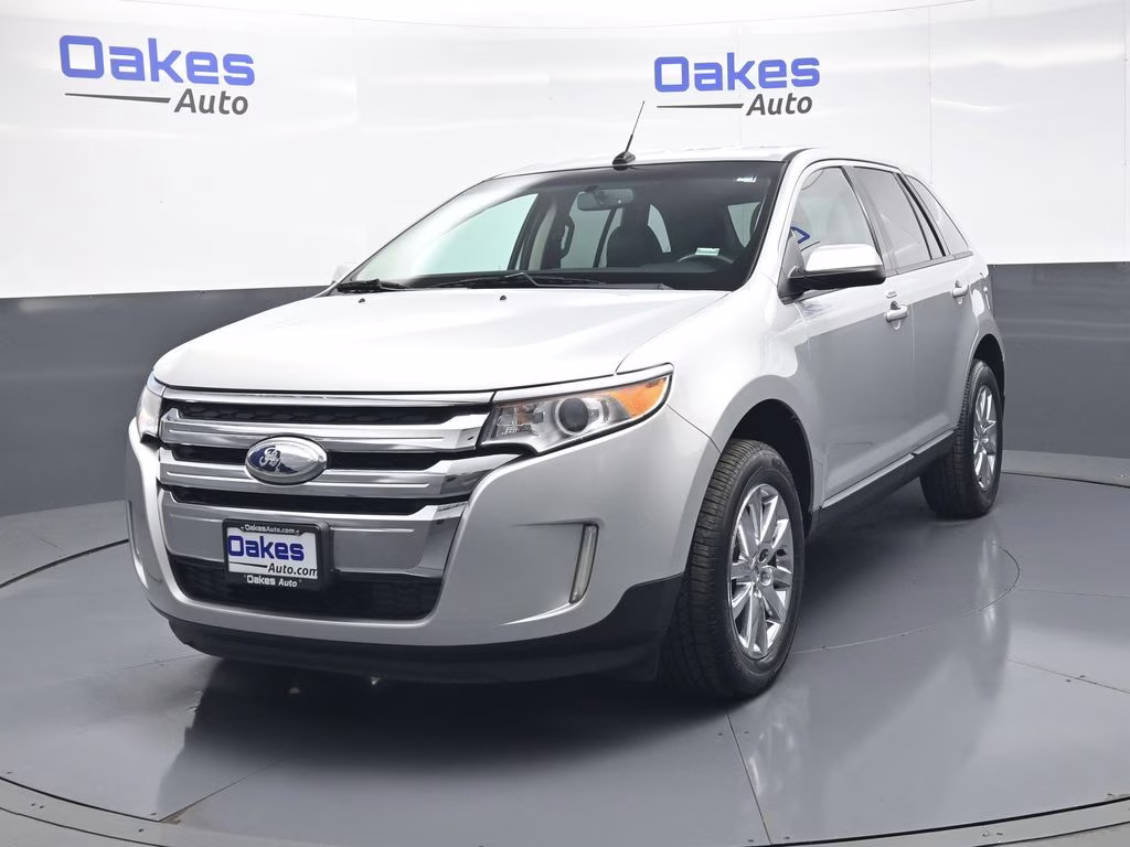 2014 Ingot Silver Ford Edge SEL FWD SUV