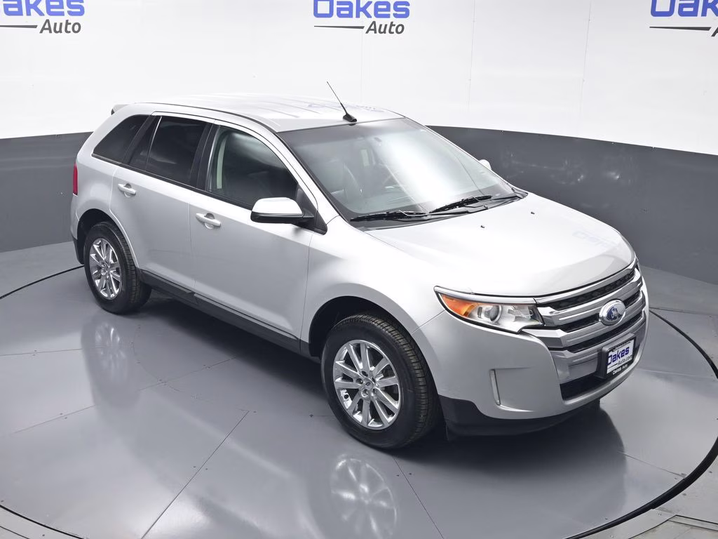 2014 Ingot Silver Ford Edge SEL FWD SUV