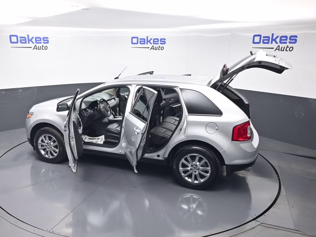 2014 Ingot Silver Ford Edge SEL FWD SUV