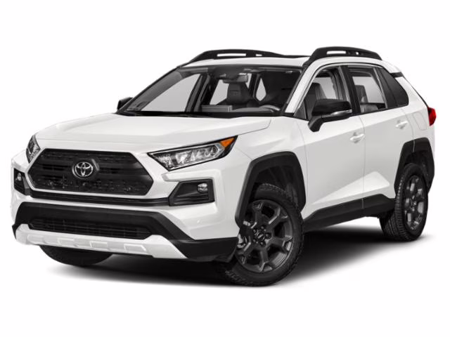 2020 Super White Toyota RAV4 TRD Off Road AWD SUV