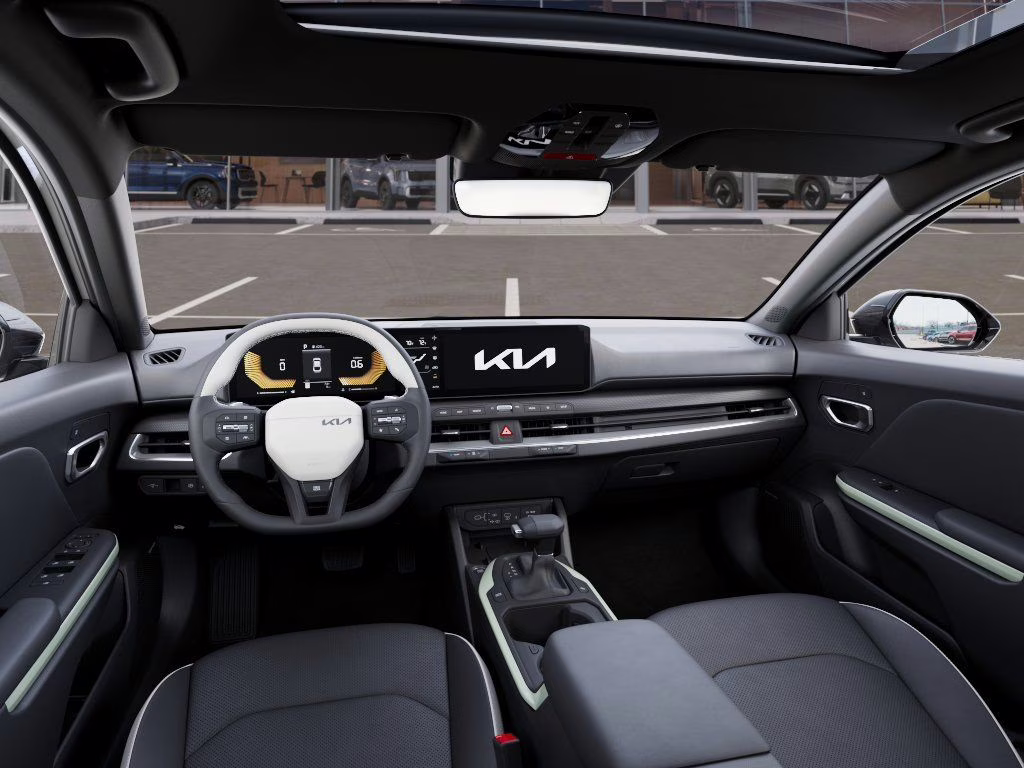 2026 Snow White Pearl Kia K4 GT-Line FWD Sedan