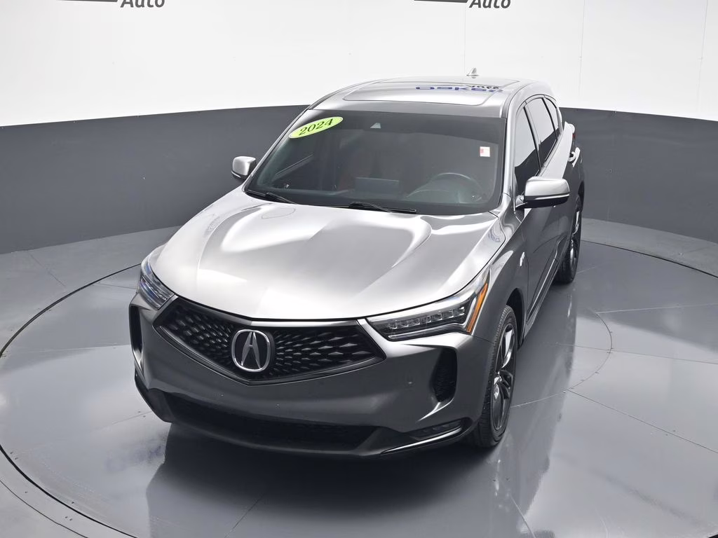 2024 Liquid Carbon Metallic Acura RDX A-Spec Package AWD SUV