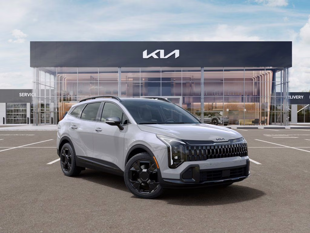 2026 Wolf Gray Kia Sportage X-Line AWD SUV