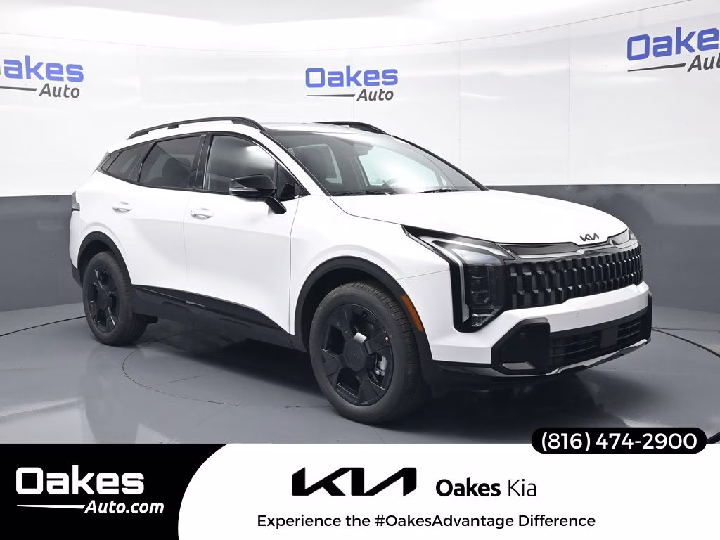 2026 Glacial White Pearl Kia Sportage X-Line AWD SUV