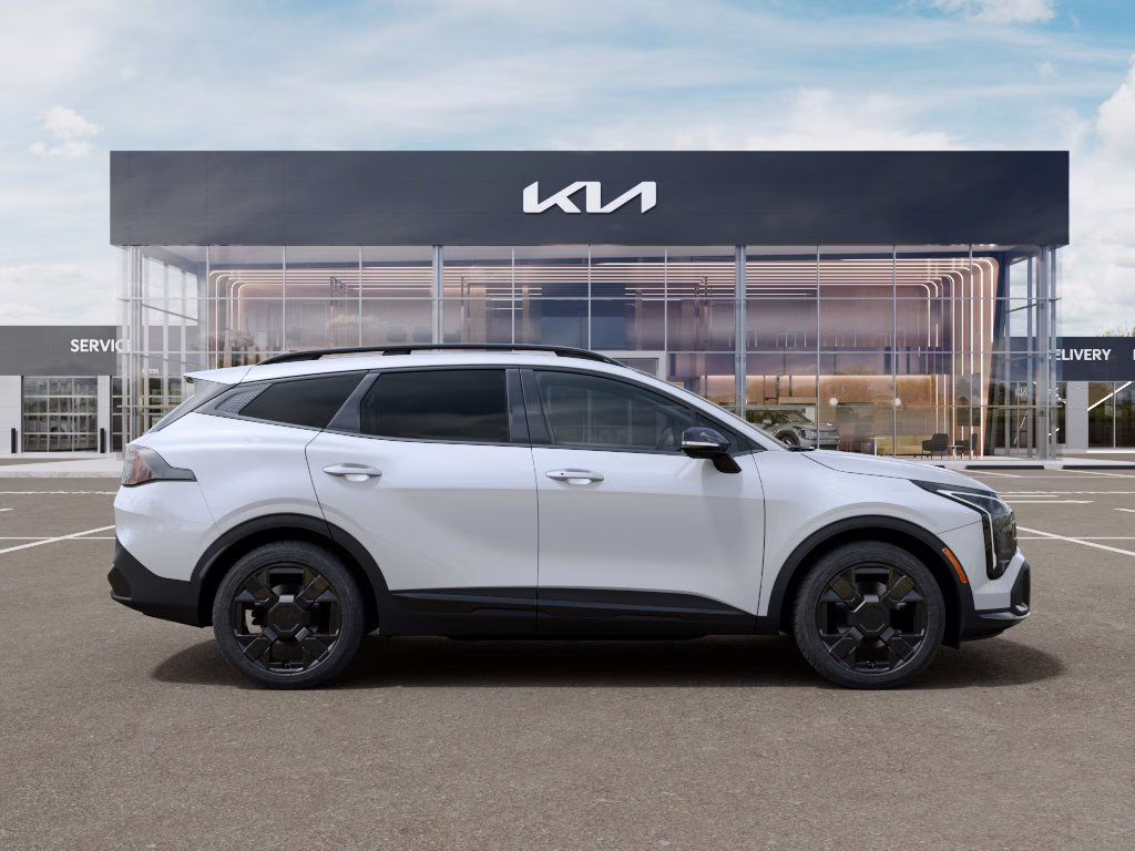 2026 Glacial White Pearl Kia Sportage X-Line AWD SUV