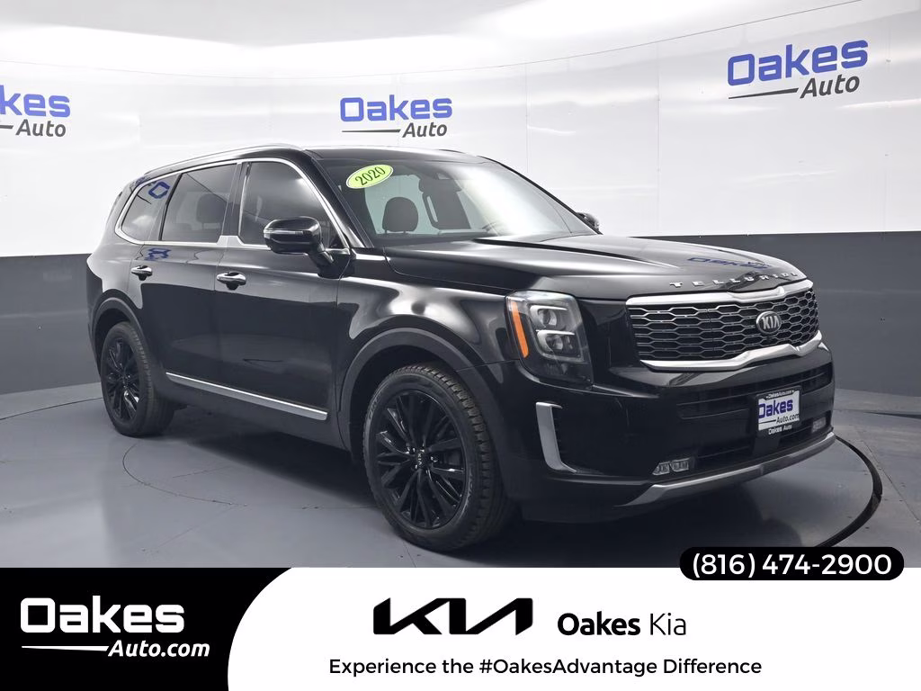 2020 Ebony Black Kia Telluride SX AWD SUV