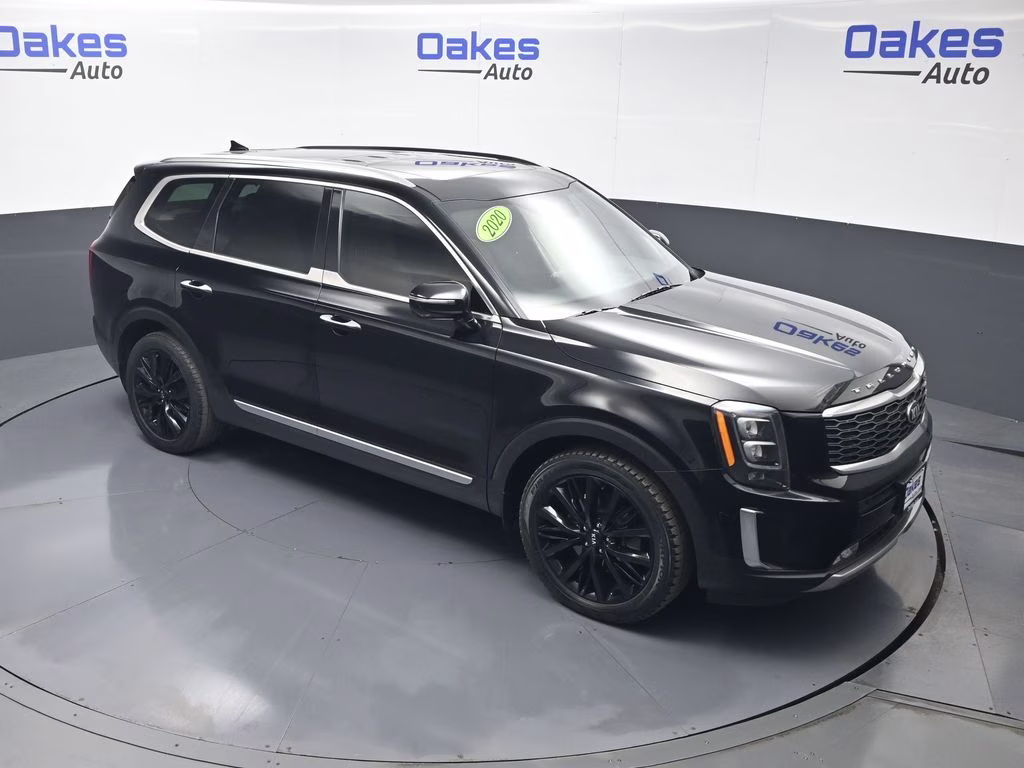 2020 Ebony Black Kia Telluride SX AWD SUV
