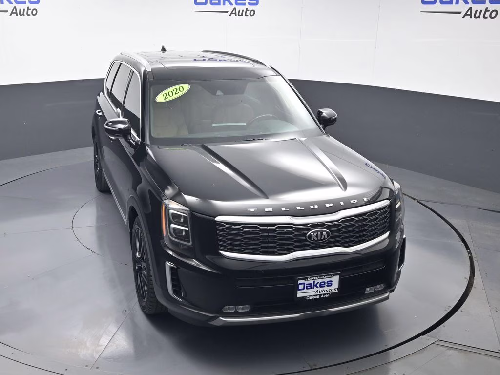 2020 Ebony Black Kia Telluride SX AWD SUV